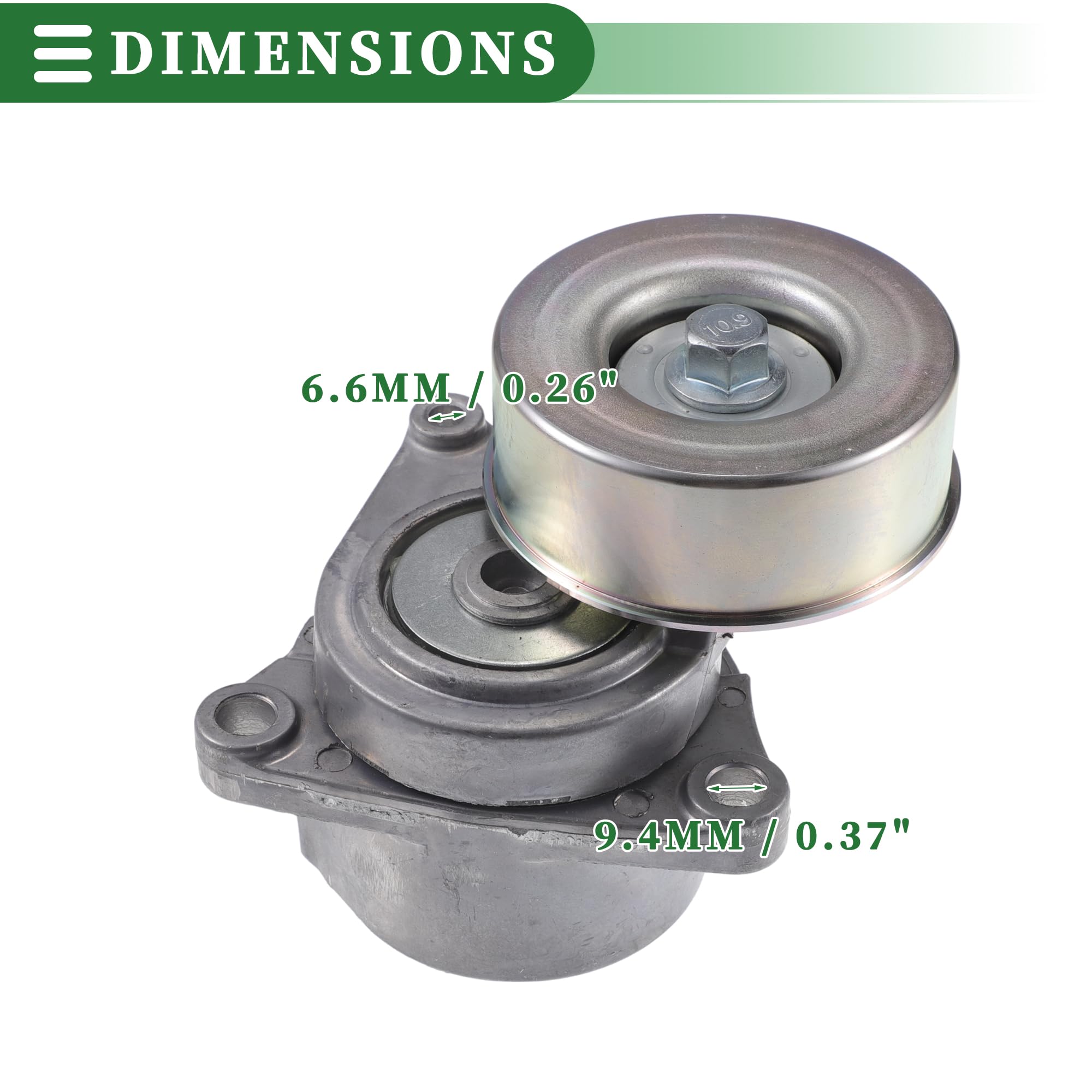 Amazon.com: Motoforti Engine Belt Tensioner Pulley Assembly